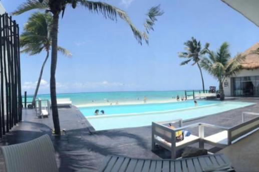 Beachside Corasol El Amanecer De Frida Para 2 Personas Playa del Carmen Eksteriør billede