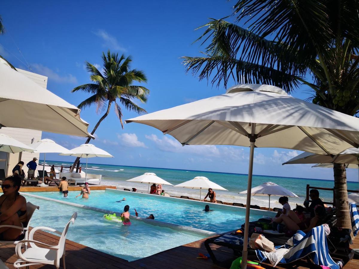 Beachside Corasol El Amanecer De Frida Para 2 Personas Playa del Carmen Eksteriør billede
